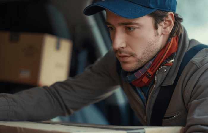 UK address finder saving a delivery driver lots of time.