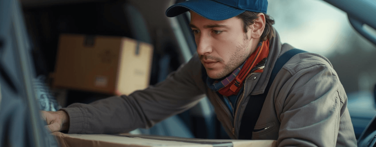 UK address finder saving a delivery driver lots of time.